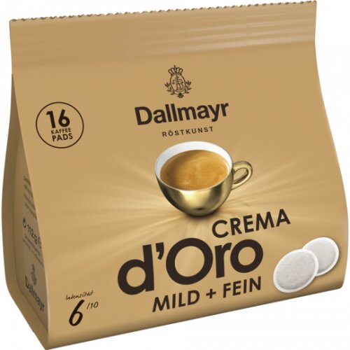 Dallmayr Crema dOro mild+fein 16er