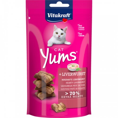 Vitakraft Cat Yums Leberwurst 40g