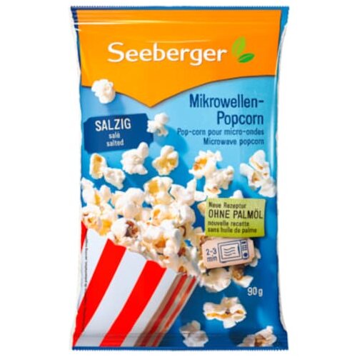 Seeberger Mikrowellen Popcorn salzig 100g