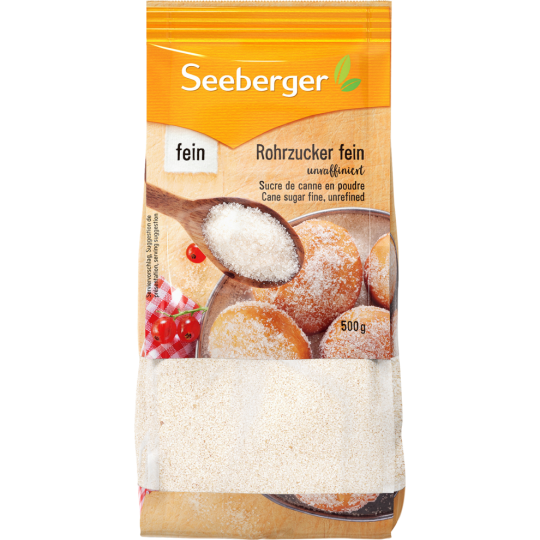 Seeberger Rohrzucker fei unr 500g