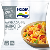 Frosta Paprika Sahne Hähnchen mit Nudeln 375g