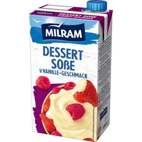 Milram Dessert Soße Vanille 1l