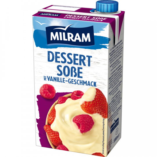 Milram Dessert Soße Vanille 1l