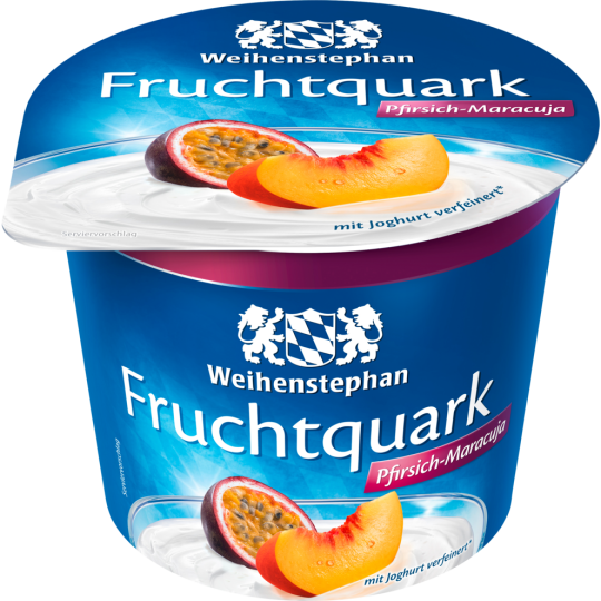 Weihenstephan Fruchtquark Pfirsisch-Maracuja 500g