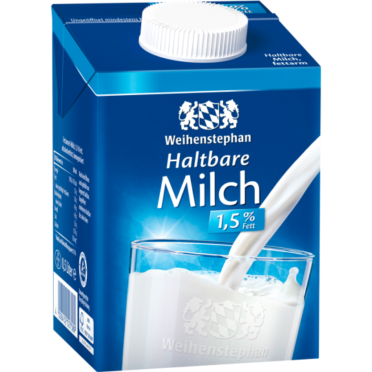 Weihenstephan H-Milch 1,5% 0,5l