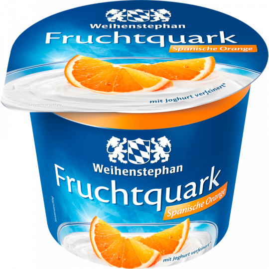Weihenstephan Fruchtquark Spanische Orange 500g
