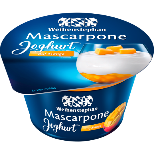 Weihenstephan Joghurt mit Mascarpone Mango 150g