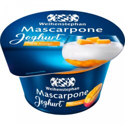 Weihenstephan Joghurt mit Mascarpone Mango 150g