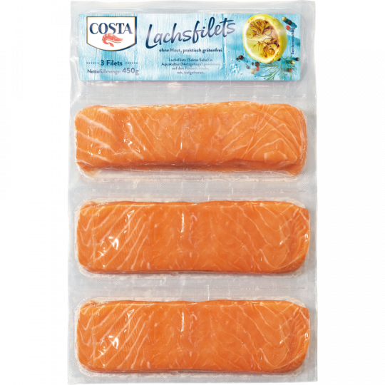 Costa Lachsfilets 450g