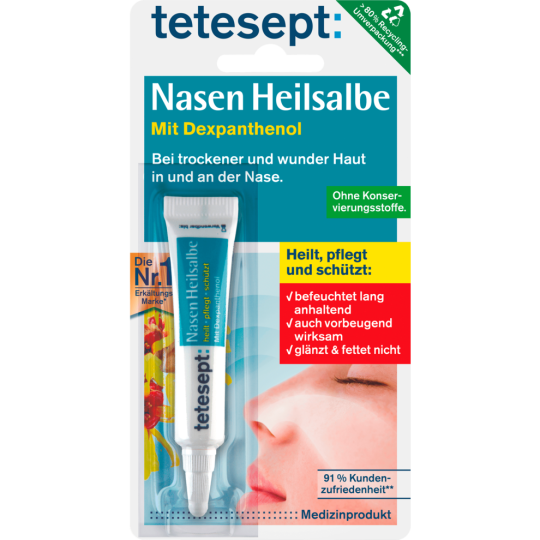 Tetesept Nasen Heilsalbe 5g