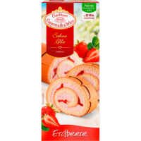 Coppenrath & Wiese Erdbeer-Sahne-Rolle 400g