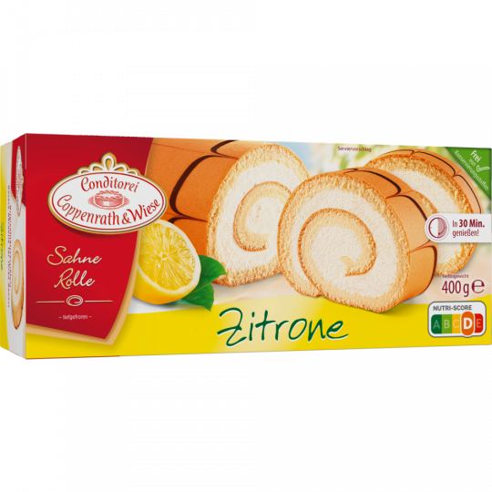 Coppenrath & Wiese Zitronen-Sahne-Rolle 400g