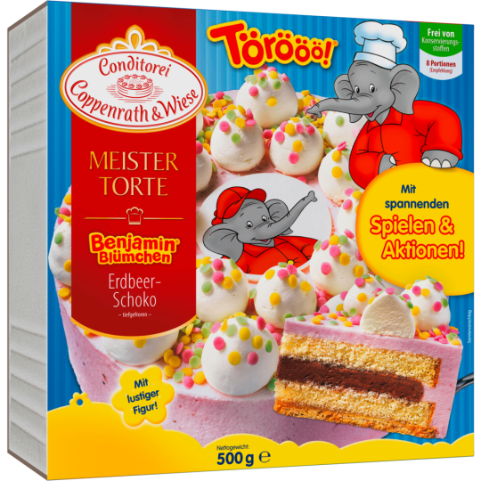 Coppenrath & Wiese Benjamin Blümchen Torte 500g
