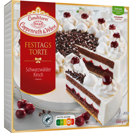 Coppenrath & Wiese Schwarzwaelder Kirsch Torte1400g