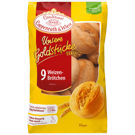 Coppenrath & Wiese Weizenbrötchen 9er 450g