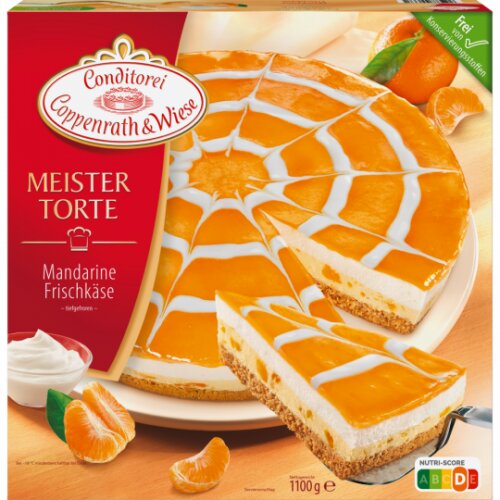 Coppenrath & Wiese Meistertorte Mandarine Frischkäse 1100g