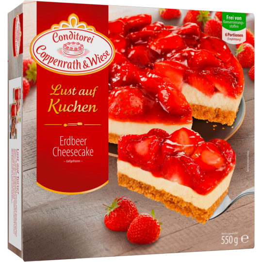 Coppenrath & Wiese Erdbeer Frischkäse Kuchen 550g