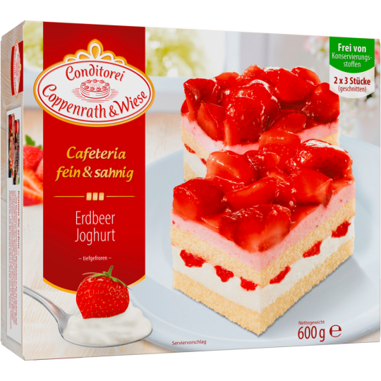 Coppenrath & Wiese Cafeteria Erdbeer-Joghurt 600g