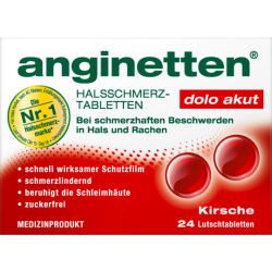 Klosterfrau Anginetten Halstabletten dolo akut 24er