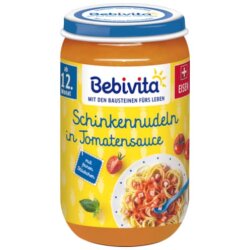 Bebivita Menü Schinkennudeln in Tomatensauce ab...