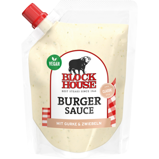 Block House American Burger Sauce Frisch-würzig 250ml