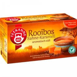 Teekanne Rooibos Sahne-Karamel 20er