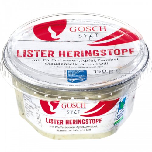 Gosch Lister Heringstopf 150g