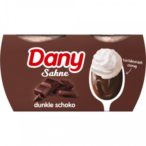 Dany Sahne dunkle Schokolade 4er 115g