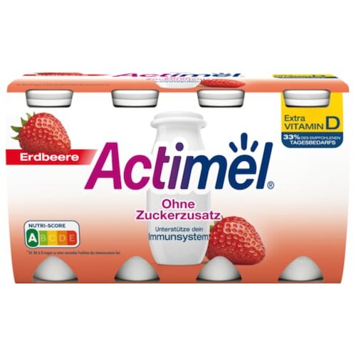 Actimel Drink Erdbeere 0,1% 8er 100g