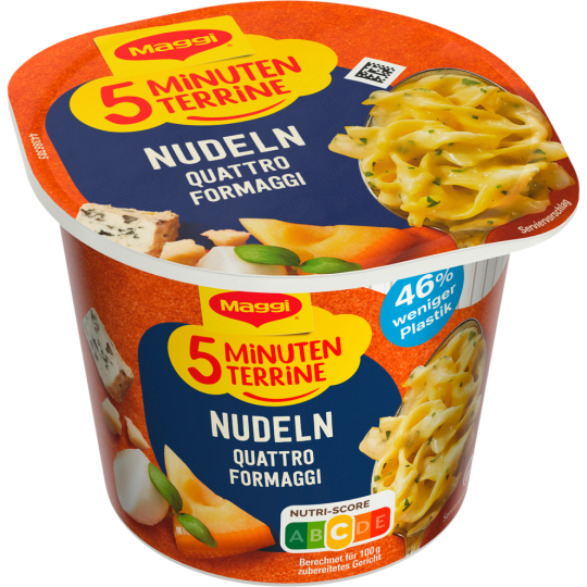 Maggi 5 Minuten Terrine Nudeln Quattro Formaggi 58g