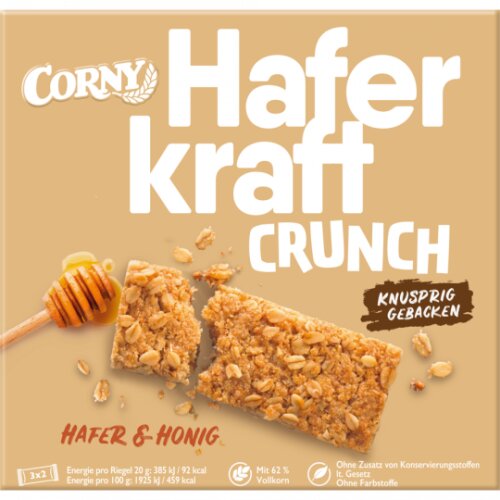 Corny Crunch Hafer & Honig 3er 120g