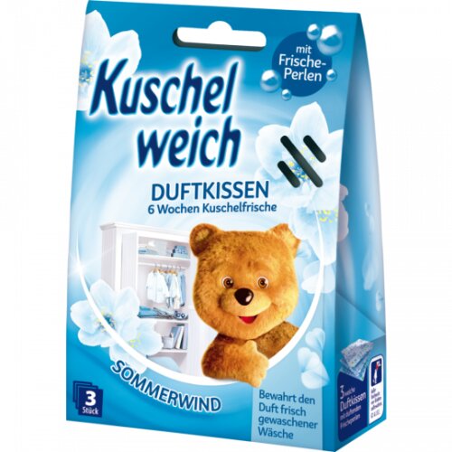 Kuschelweich Duftsäckchen Sommerwind 3er