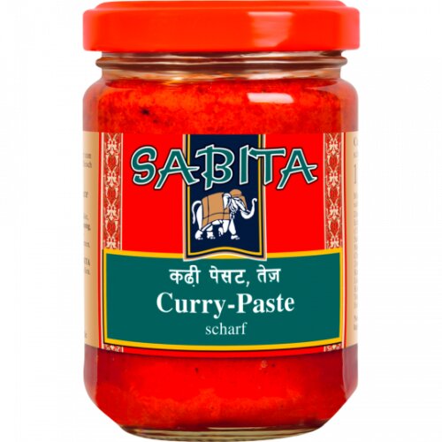 Sabita Curry-Paste Scharf 125g