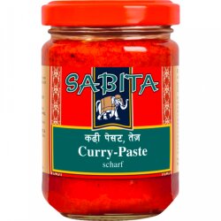 Sabita Curry-Paste Scharf 125g