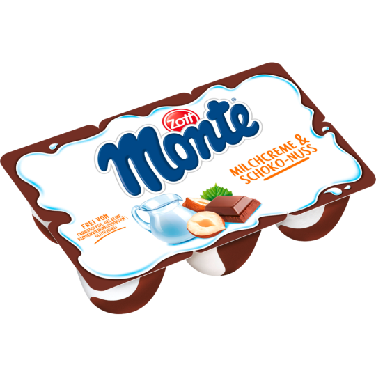 Zott Monte Schoko 6er 55g