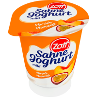 Zott Sahnejoghurt Pfirsisch Maracuja 150g