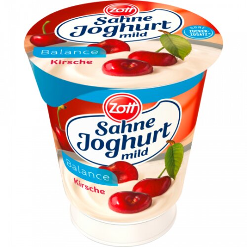 Zott Sahnejoghurt Balance Kirsch 150g
