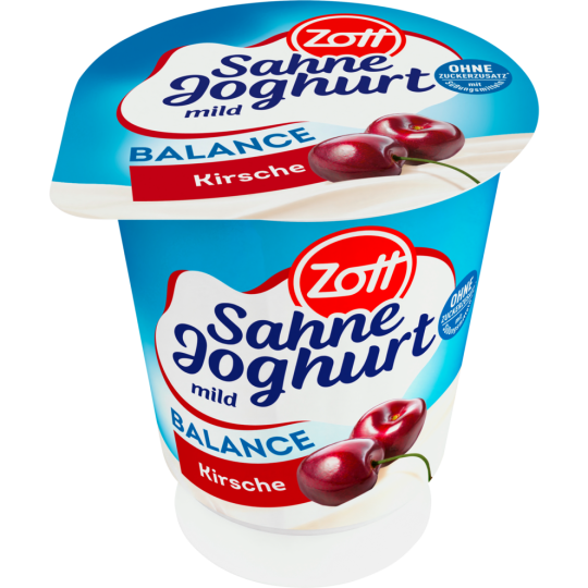 Zott Sahnejoghurt Balance Kirsch 150g