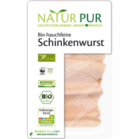 Natur Pur Bio Schinkenwurst hauchfein 80g