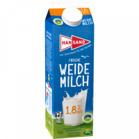Hansano Maxi Weidemilch 1,8% 1l