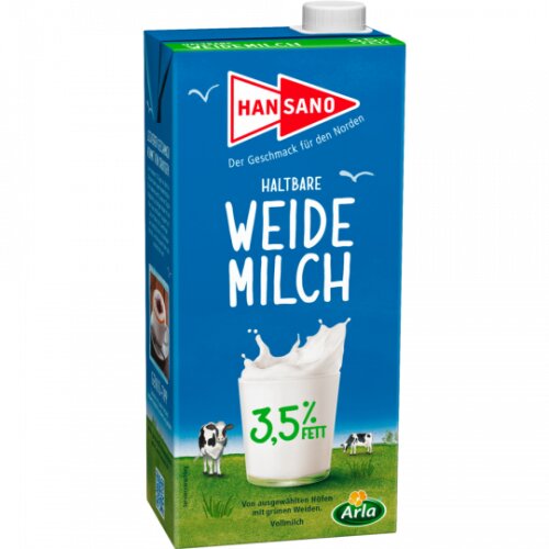 Hansano H-Weidemilch 3,5% 1l