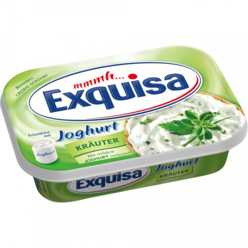 Exquisa Frischkäse mit Joghurt Kräuter 15% absolut 200g