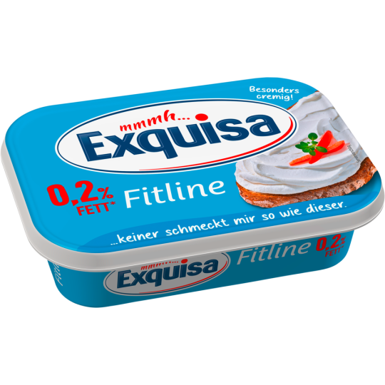 Exquisa Frischkäse fitline natur 0,2% Fett i.Tr.200g