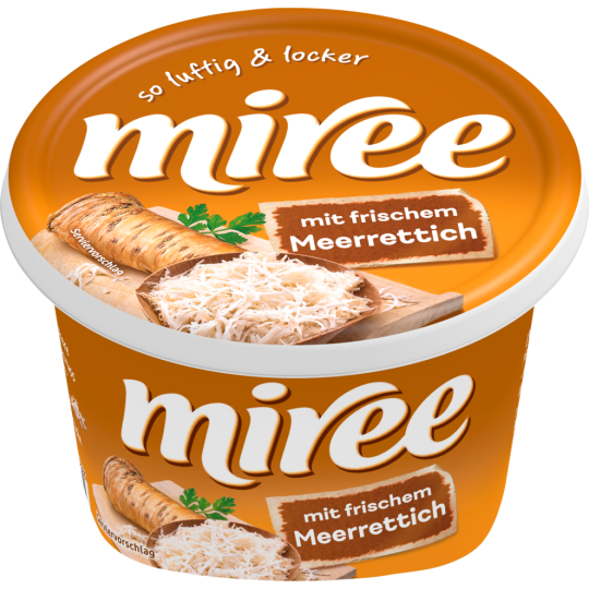Miree Frischkäse Meerrettich 60% Fett i.Tr.150g