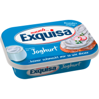 Exquisa Frischkäse mit Joghurt Natur 50% Fett i.Tr.200g