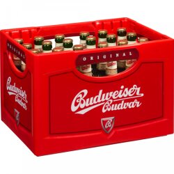 Budweiser Budvar Premium Lager 24x0,33l Kiste
