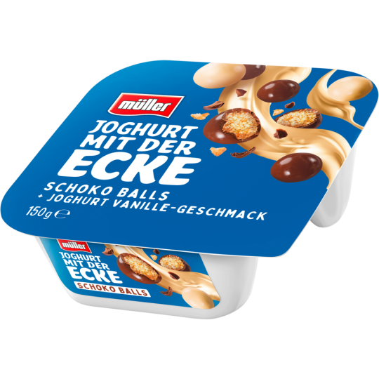 Müller Knusper Joghurt Vanille Schoko Balls 150g