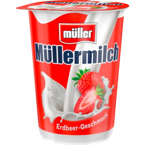 Müllermilch Erdbeer 500ml
