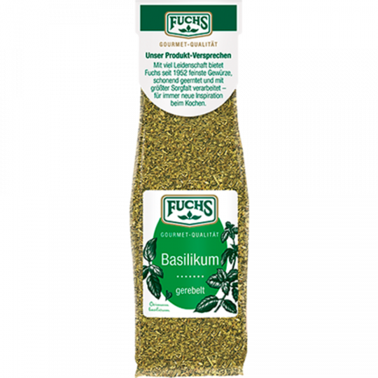 Fuchs Basilikum gerebelt 25g