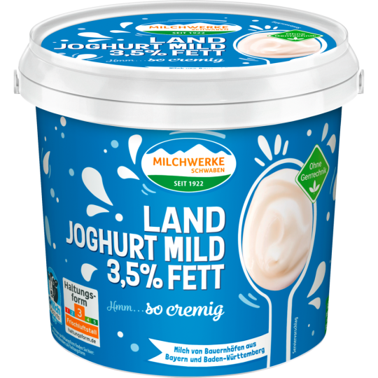 Weideglück Landjoghurt mild 3,5% 1000g